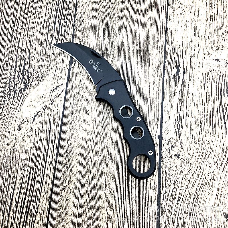 货源搏斯顿便携不锈钢折叠锋利水果刀 10元店精品店热卖 批发_义乌渝