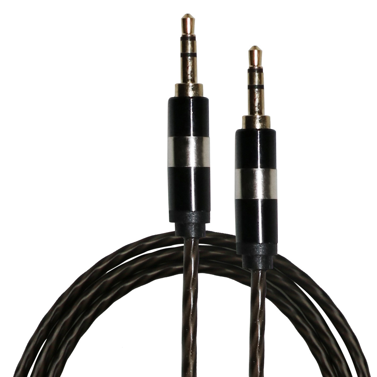 5mm金属音接线aux车载线 公对公纯铜音响线