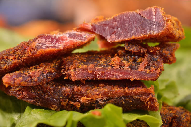 绿草源清真牦牛肉干300g青海特产手撕牦牛肉高原牧场肉源