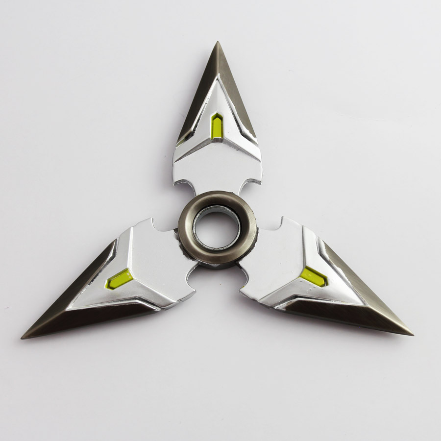 源氏游牧民青年飞镖 超强转速合金守望兵器旋转手里剑