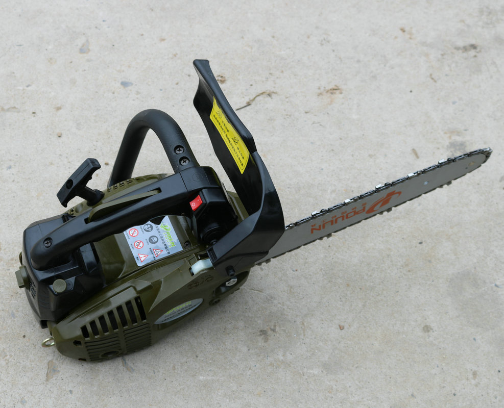 普林p2500二冲程汽油锯 精品12寸汽油链锯 微型油锯小巧伐木锯