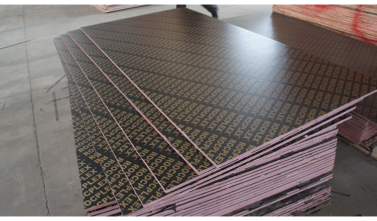 全薄帘竹胶板厂家供应高层建筑覆膜模板工地施工材料