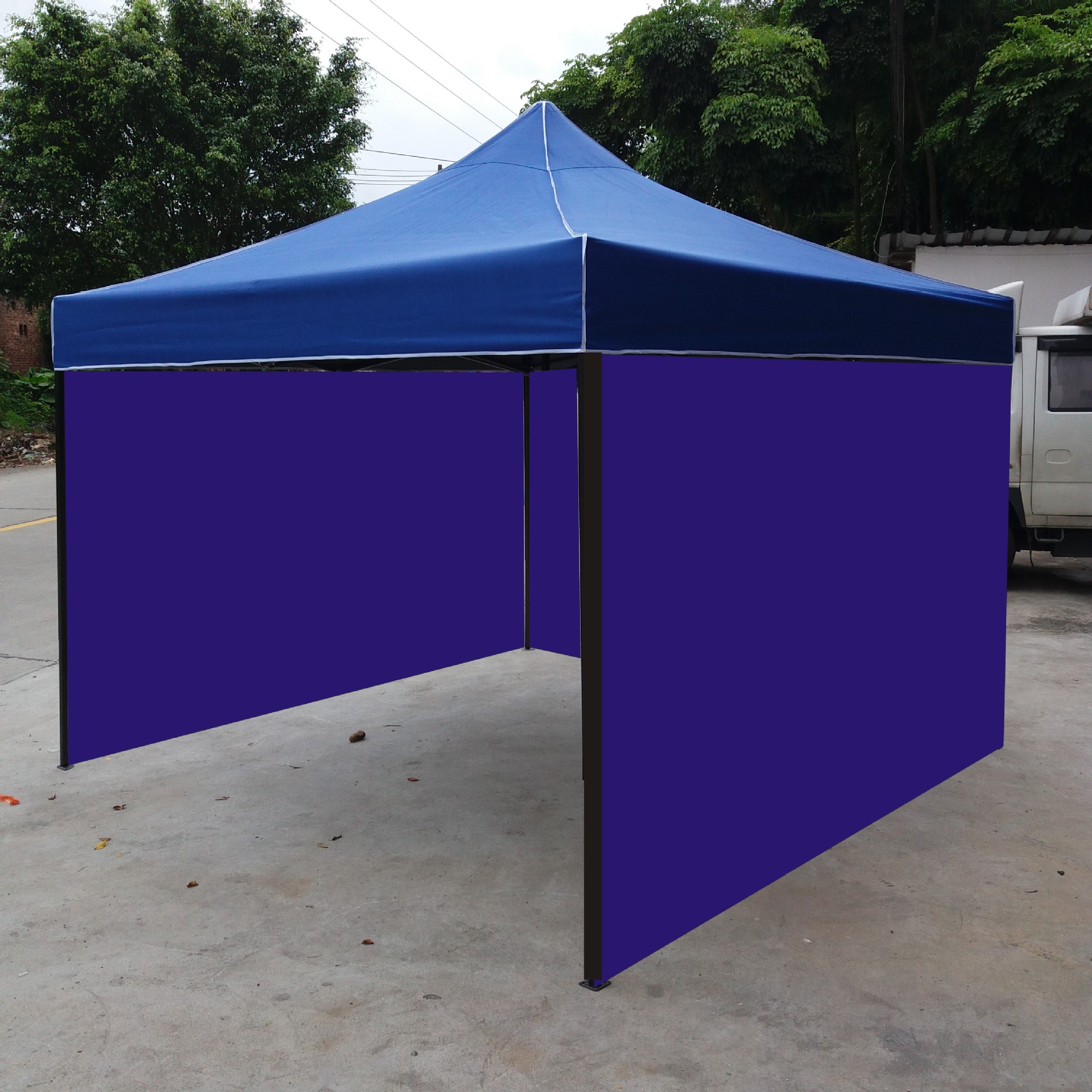 厂家包邮围布地摊摆摊折叠户外遮阳防水帐篷加厚加密牛津布帐篷伞