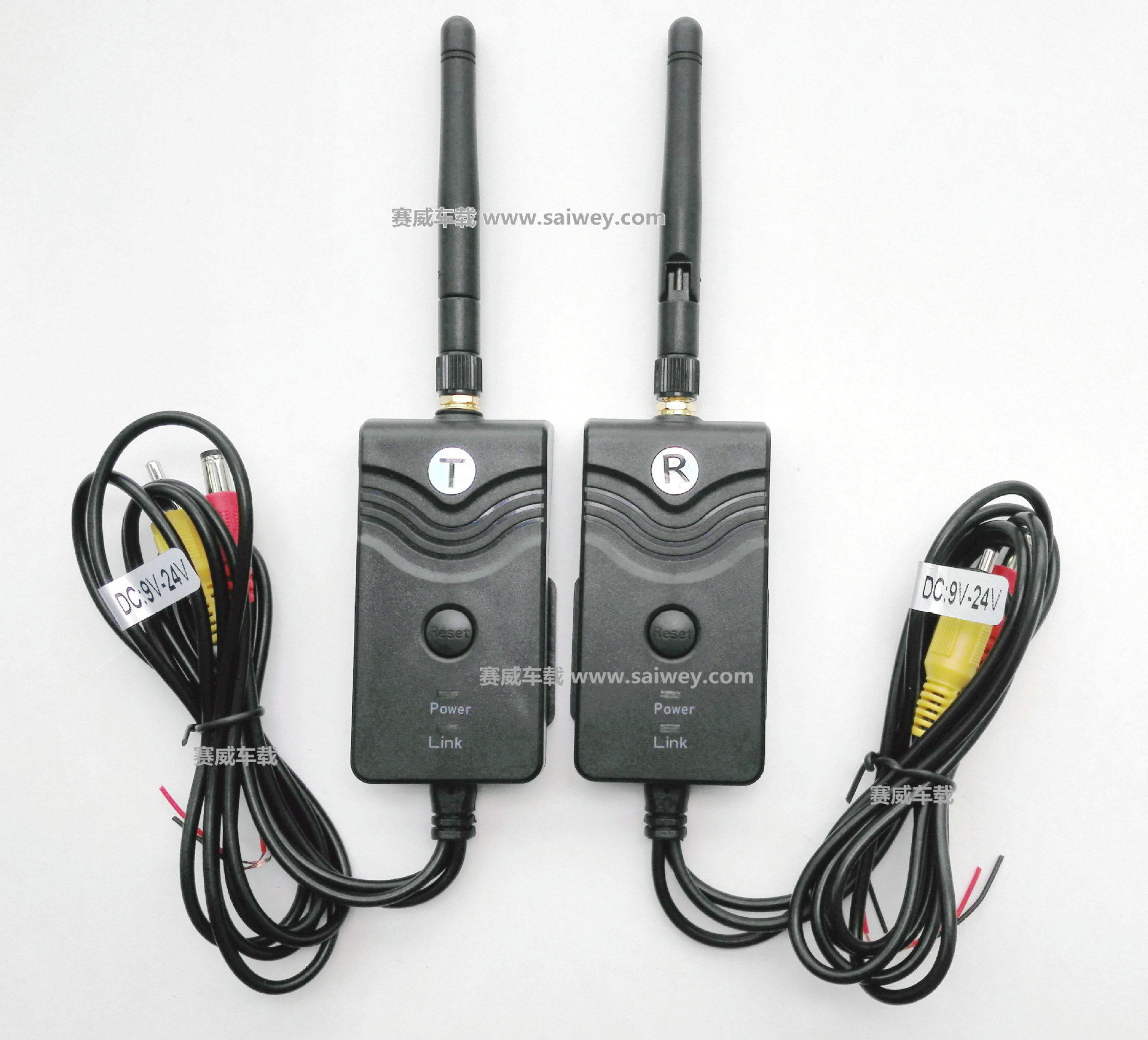 24g数字无线接收发射器音视频传输250米