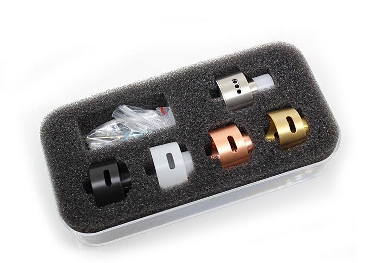 聚优合新款电子烟deringer rda 闪电 四环套装 机械大烟雾化器