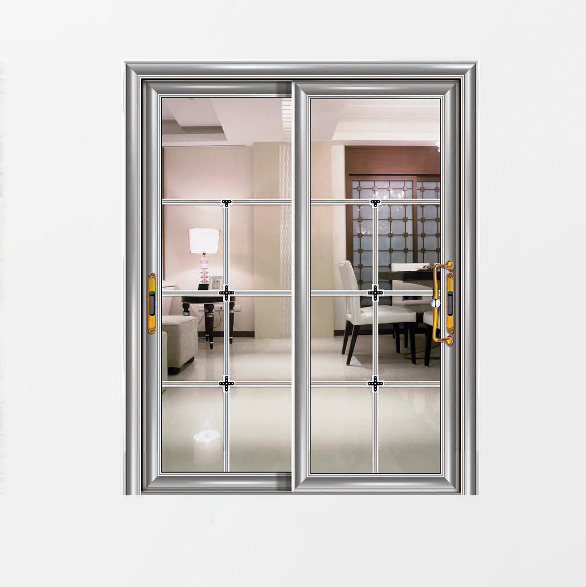 蒙特欧 铝合金推拉门 厨房推拉门 厨房吊趟门