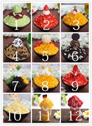 韩国雪冰仿真膨膨冰蓝莓芝士雪花冰 冰沙冷饮食物食品模型