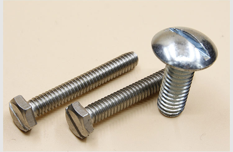 上海腾轶圆形一字槽瓦楞螺丝 家具专用螺丝 碳钢非标圆头螺栓定制