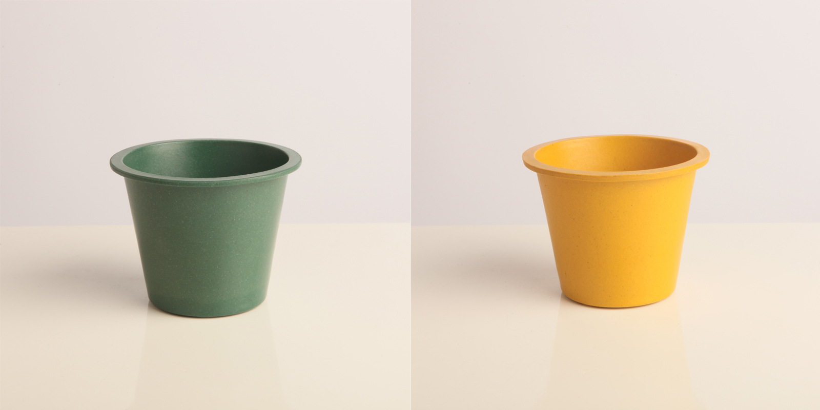 sh-2 口径95mm 可降解 竹纤维花盆 环保花盆 可定制