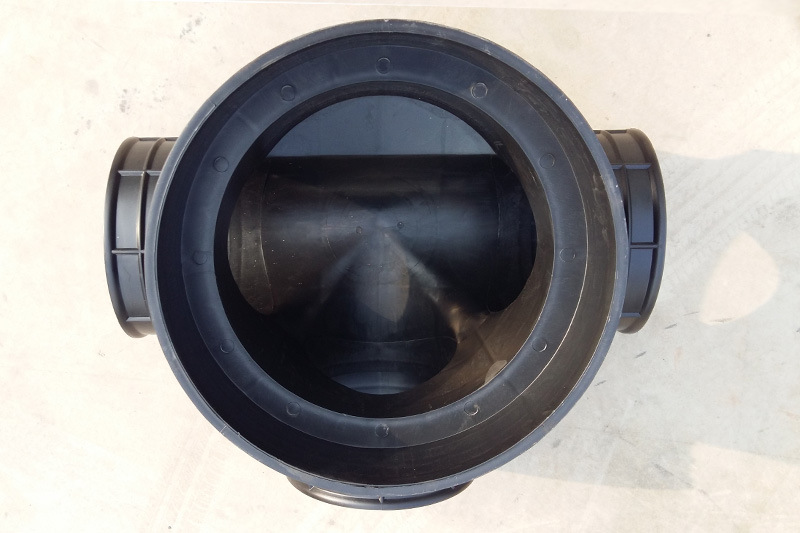 浙江pe塑料检查井 厂家批发 雨水检查井 流槽三通井 一次.