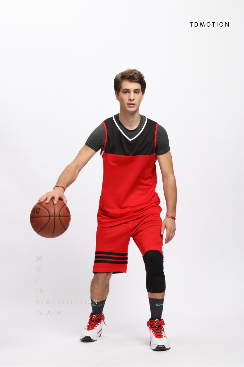 篮球服 定制夏季男运动服套装 球队比赛服训练透气球衣背心批发