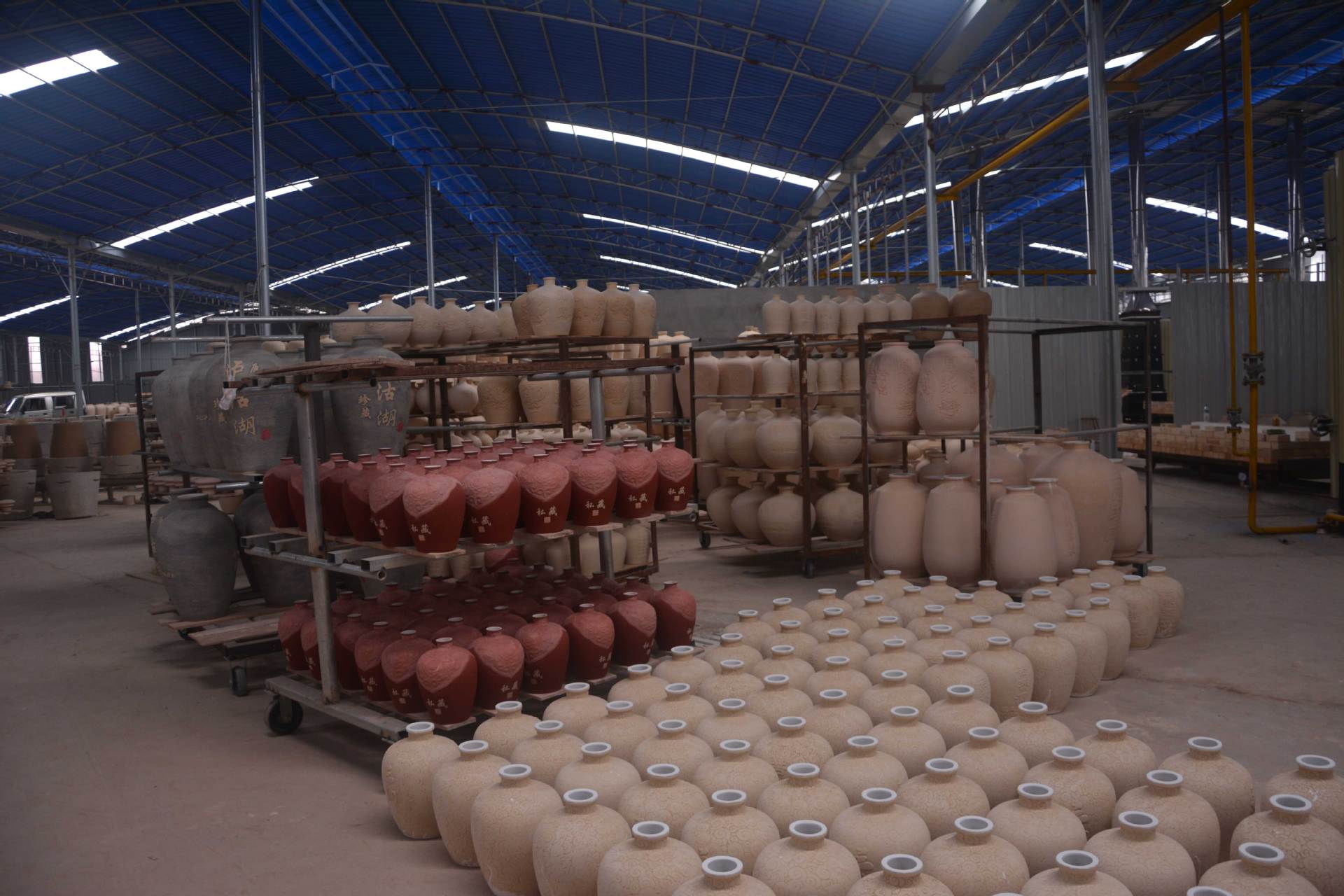 景德镇陶瓷酒坛子10斤装酒坛罐白酒密封定制 - 陶瓷批发交易网