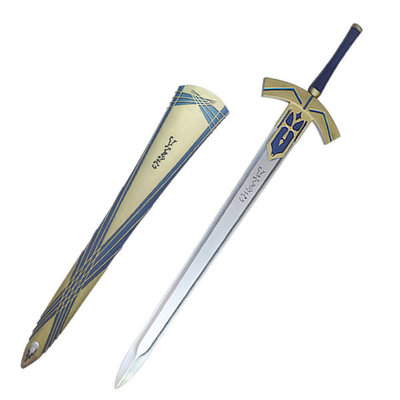 fate系列 sabre武器 誓约胜利之剑 圣剑石中剑 动漫cos道具pu版