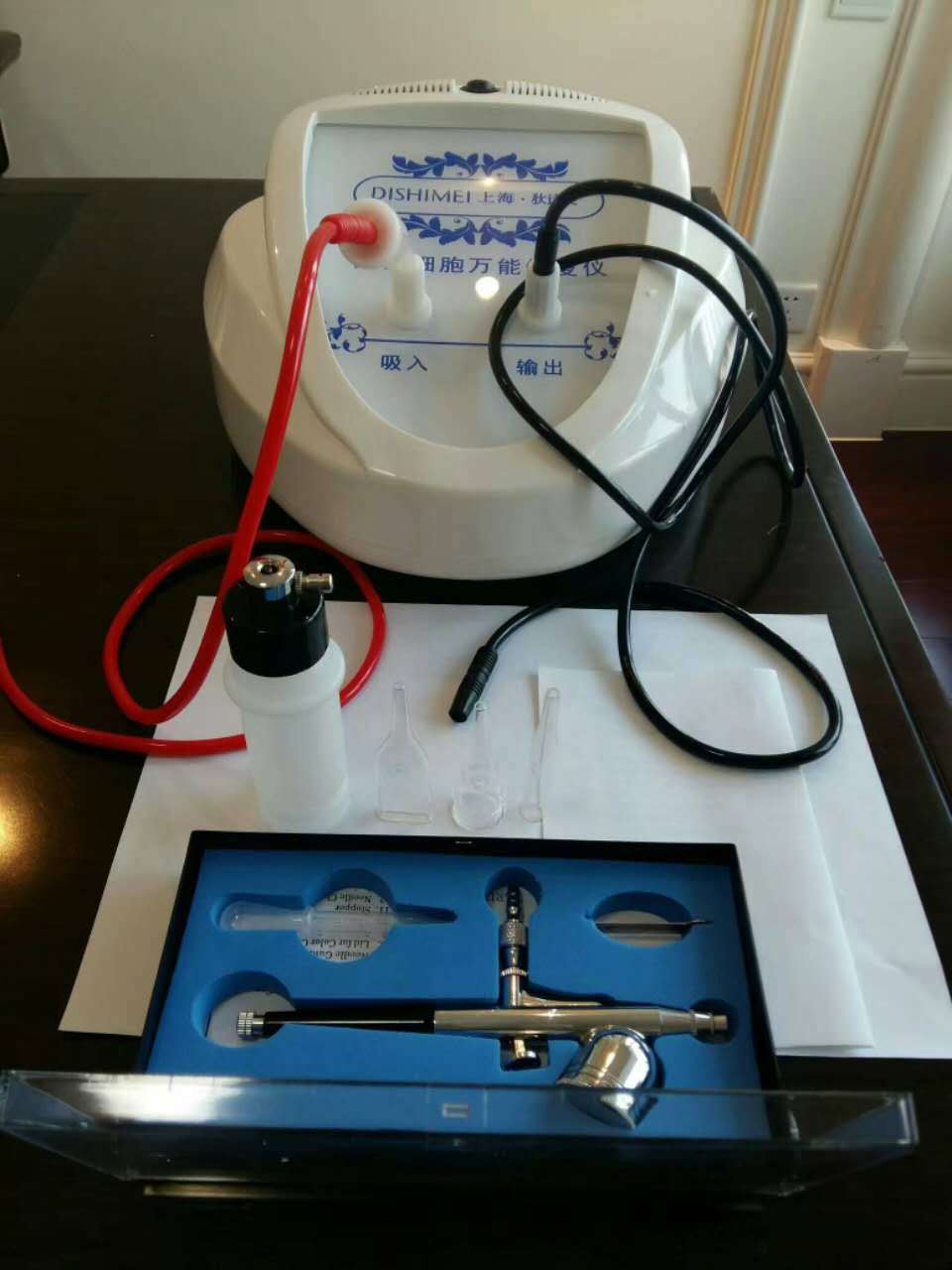 美容院高压补水注氧仪器家用水氧仪去吸黑头吸痧刮痧仪滑脂按摩