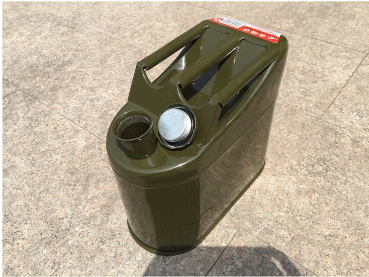 银鑫牌5l立式汽油桶 5升便携式油箱 备用油桶油壶储备燃料汽油桶
