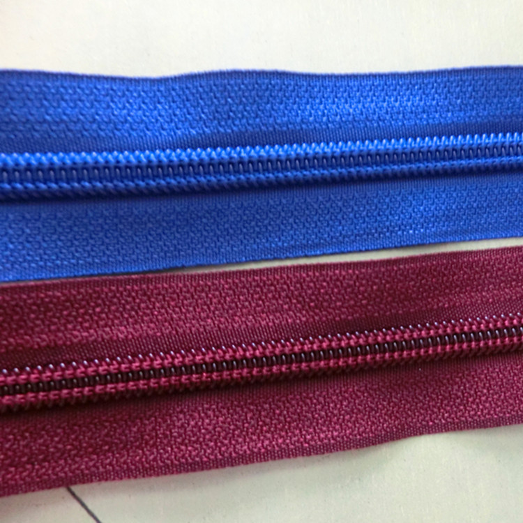 7号尼龙码装拉链 平纹拉链 漂白 家纺 箱包拉链 厂家直销