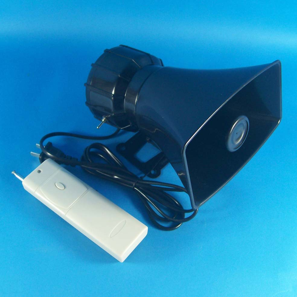 厂家直销 多音遥控报警器 防盗大功率报警