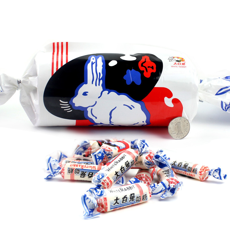 冠生园巨型大白兔奶糖批发 原味奶糖200g喜糖婚庆糖果 儿童节礼物