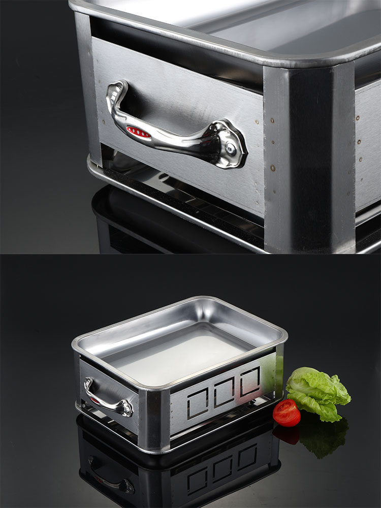 家用不锈钢烤鱼炉小型碳烤炉多用烧烤炉保温炉酒精炉木炭烤鱼炉