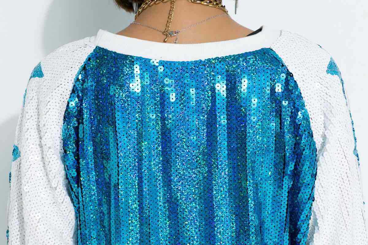 潮数字嘻哈街舞表演服爵士全身亮片长袖卫衣大码t恤舞台演出服装