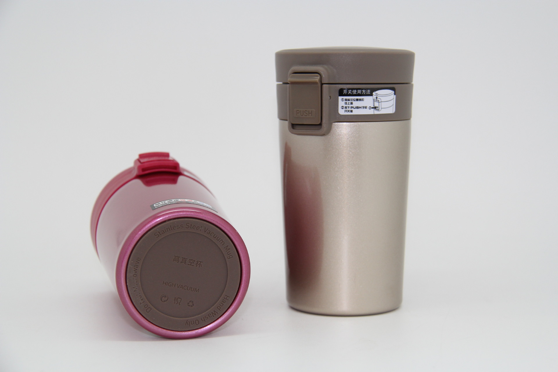 华象冬季新品725号高真空不锈钢保温杯