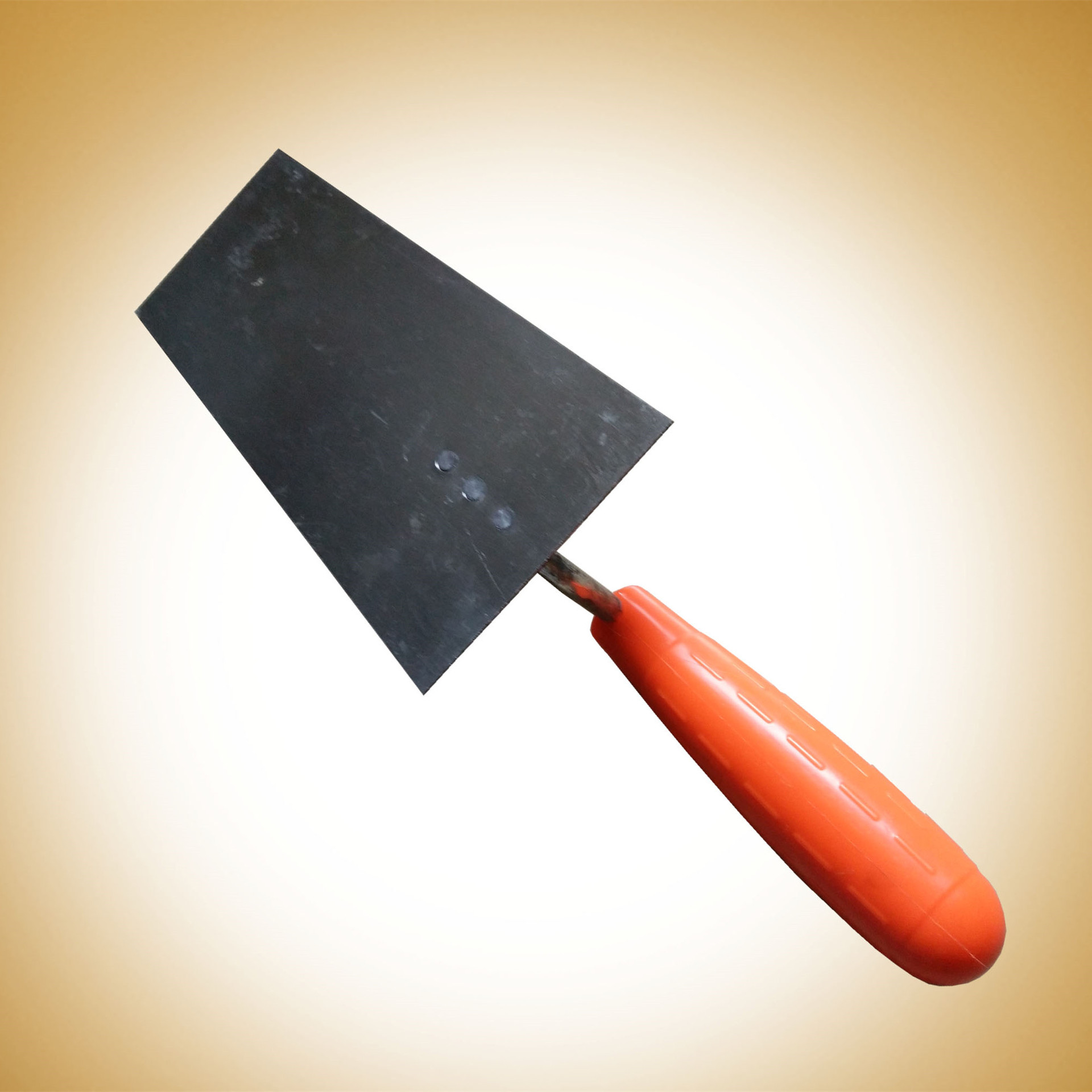 现货建筑工具泥抹子厂家65锰抹泥板平抹子匠作工具木柄油灰刀