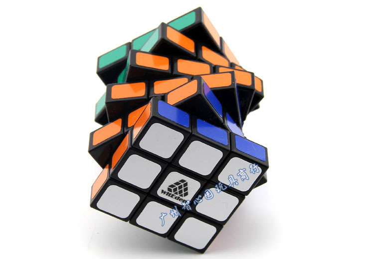 智力乐园 336魔方黑色 witeden国丙三三六异形不等边魔方益智玩具