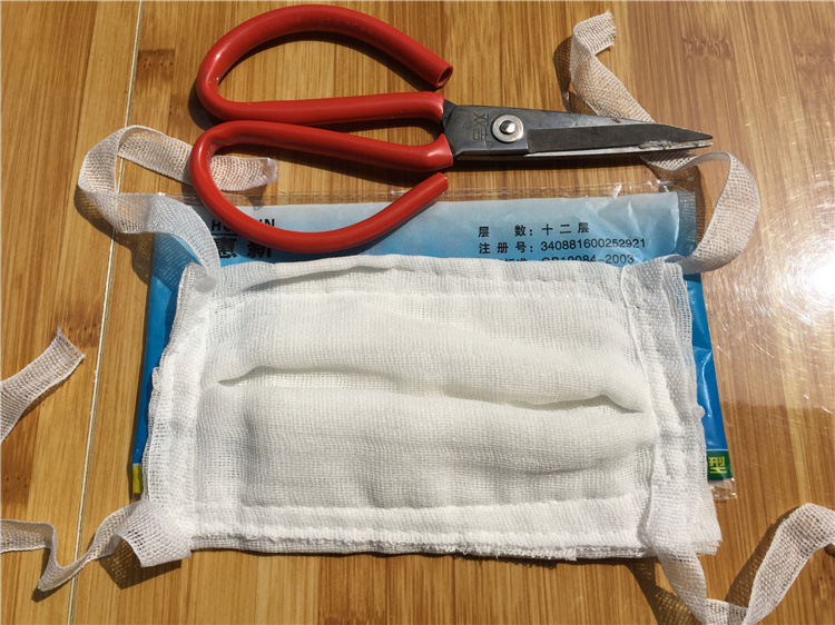 厂家定做批发12层16层整布纱布口罩防尘打磨水洗劳保口罩批发