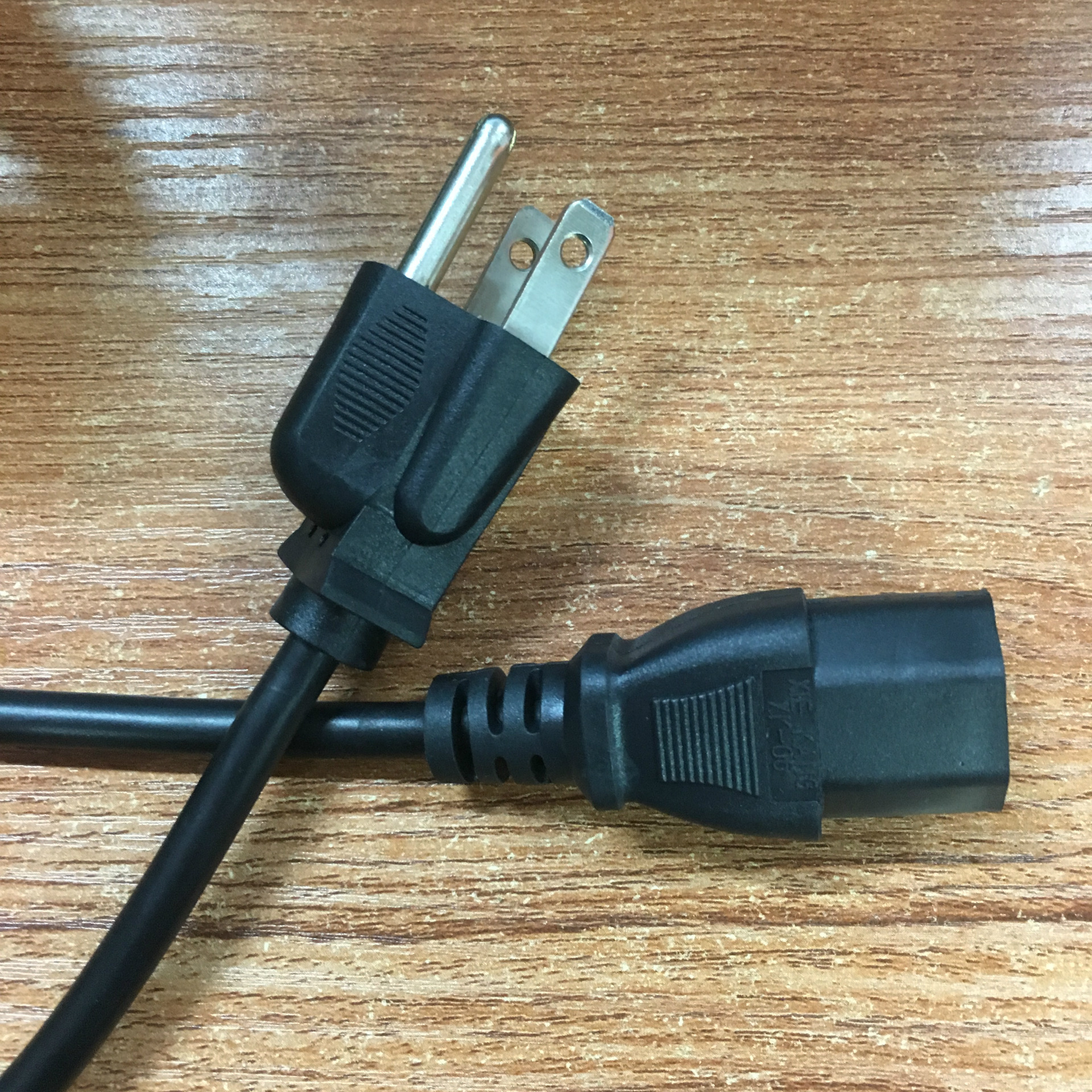 厂家直销 美标美规电源线 美式3芯美国电源线 美式认证0.824平方