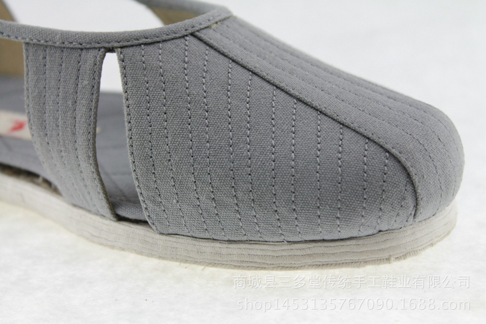 老北京布鞋 春款 三多堂 僧鞋 凉鞋
