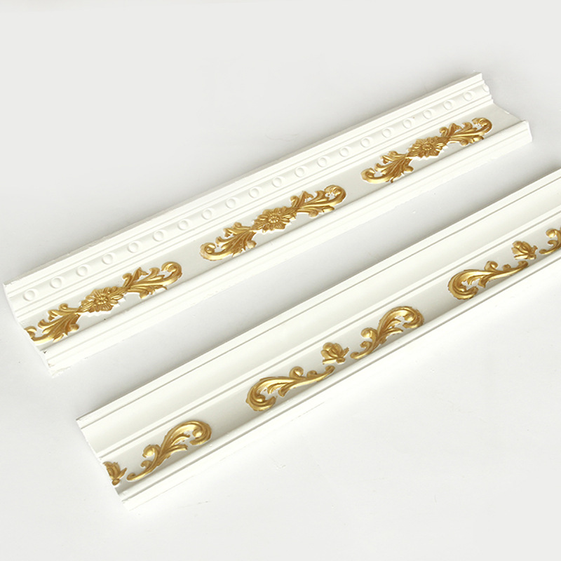 【厂家直销】石膏线金色 吊顶石膏线条 装饰线条