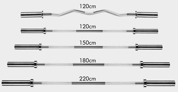 举重比赛专用杠铃杆2.2米ob86杠铃承重350kg加粗奥杆厂家直销出口