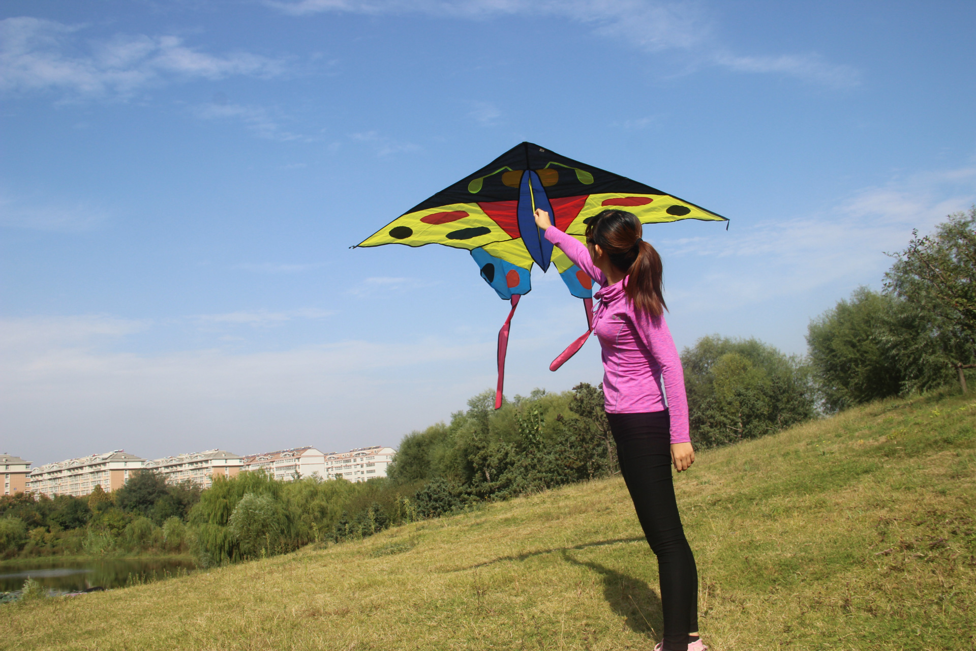 新款蝴蝶 意诚风筝 儿童风筝 风筝批发 卡通风筝 新款 潍坊风筝