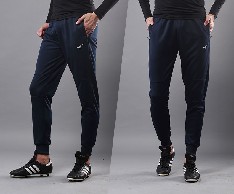 锐克足球裤足球训练长裤小脚收腿裤夏季男士休闲运动裤 p06280