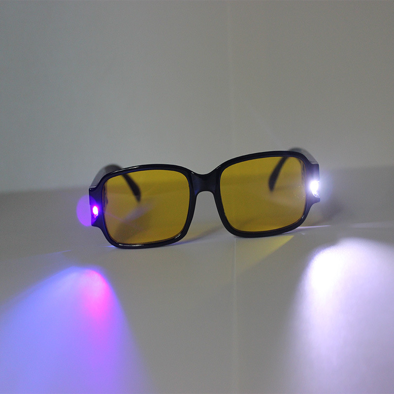 新款护视康led带灯老花眼镜 纳米活性能量增视镜 磁疗 防辐射眼镜