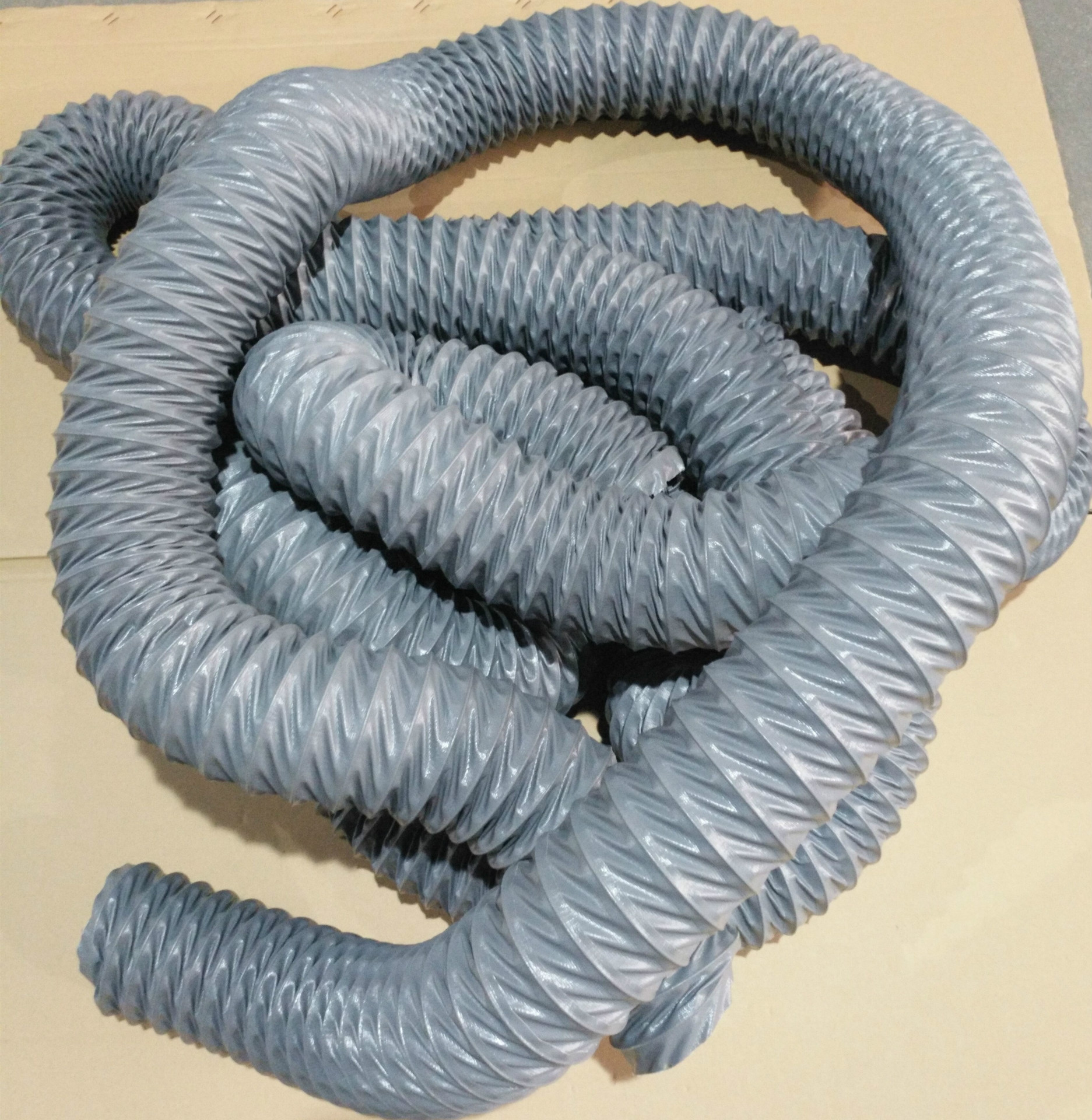 尼龙网布伸缩通风软管 热风排放风管 耐高温伸缩 通风软管