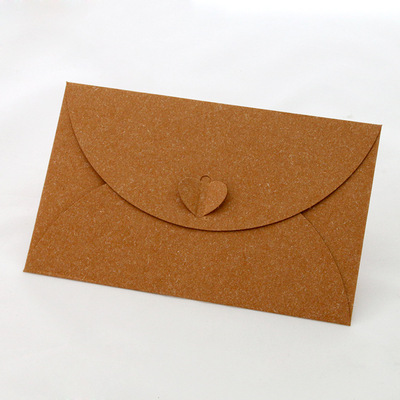 厂家供应精美创意信封袋个性包装纸袋多颜色可选