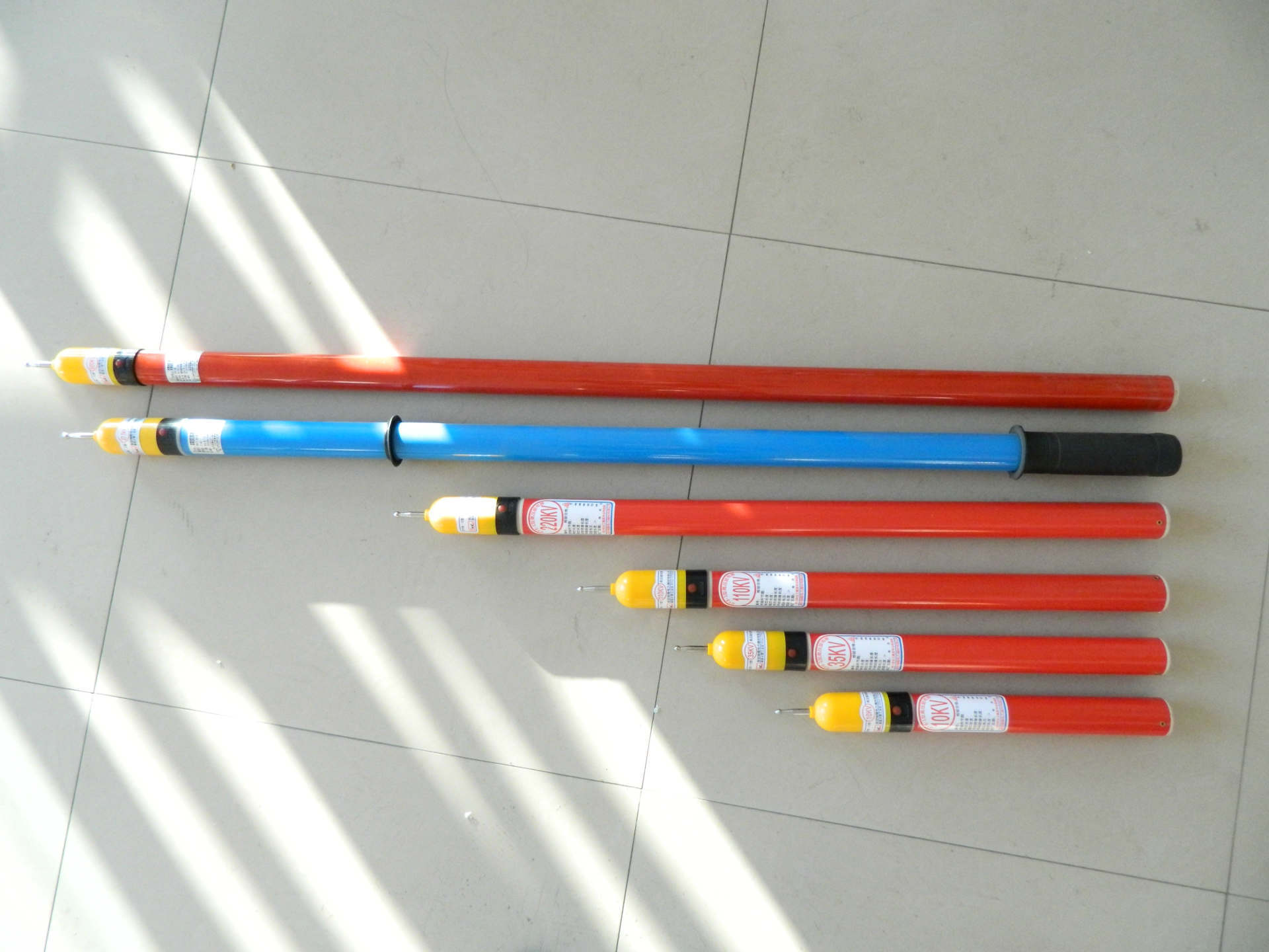 优质gyb型27.5kv高压验电器 棒状伸缩式验电器 声光式验电器