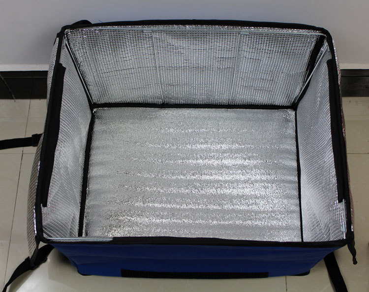 70升外送外卖包外卖箱保温箱冰包 冰包冰袋送餐箱保鲜箱带钢架