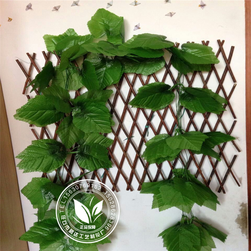 假葡萄藤大葡萄叶装饰植物藤条藤蔓管道装饰干花假花藤条假树叶