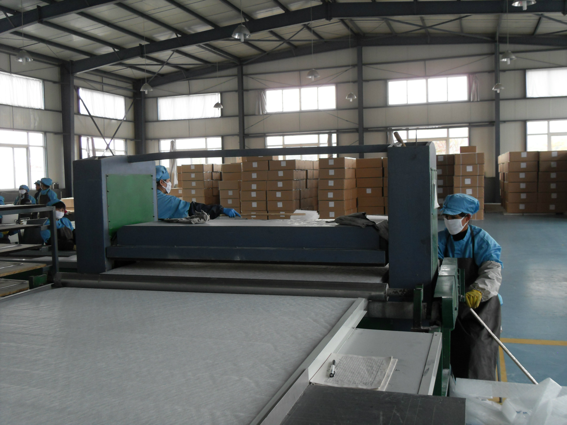 天皓初效过滤棉 玻璃纤维棉 漆雾毡