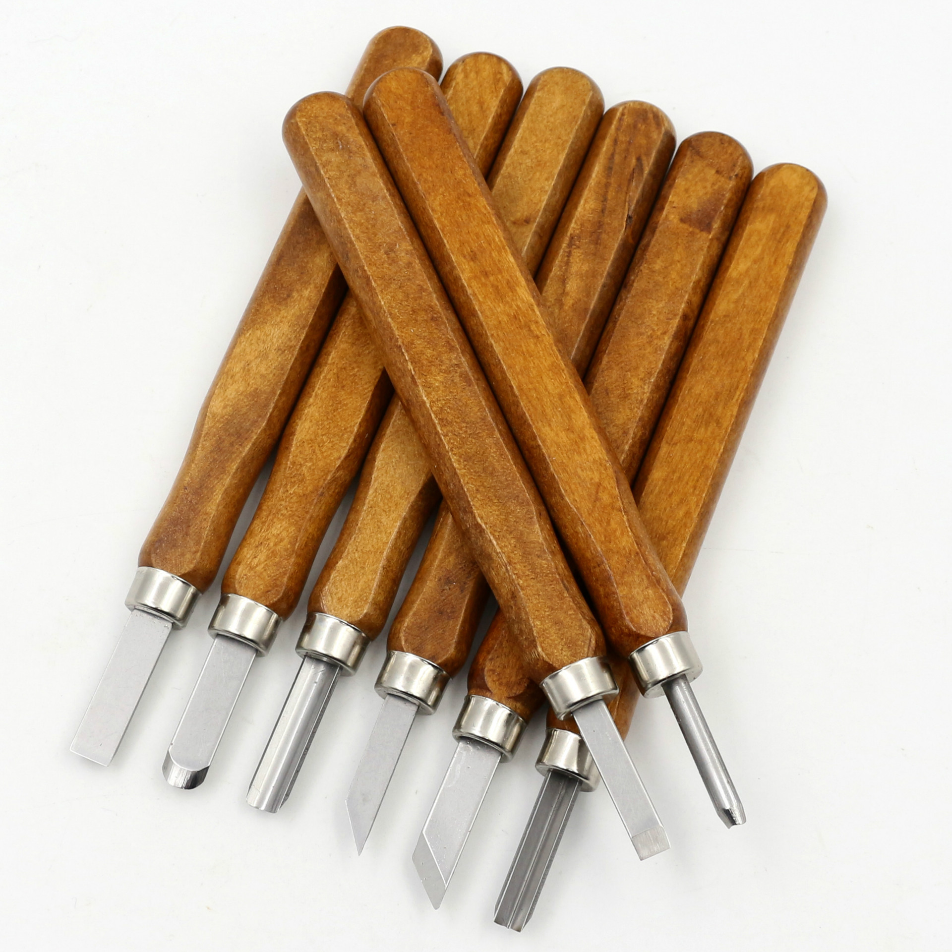 唐氏仿红木8支装 雕刻刀 手工木刻刀 橡皮雕刻套装 木雕文玩工具