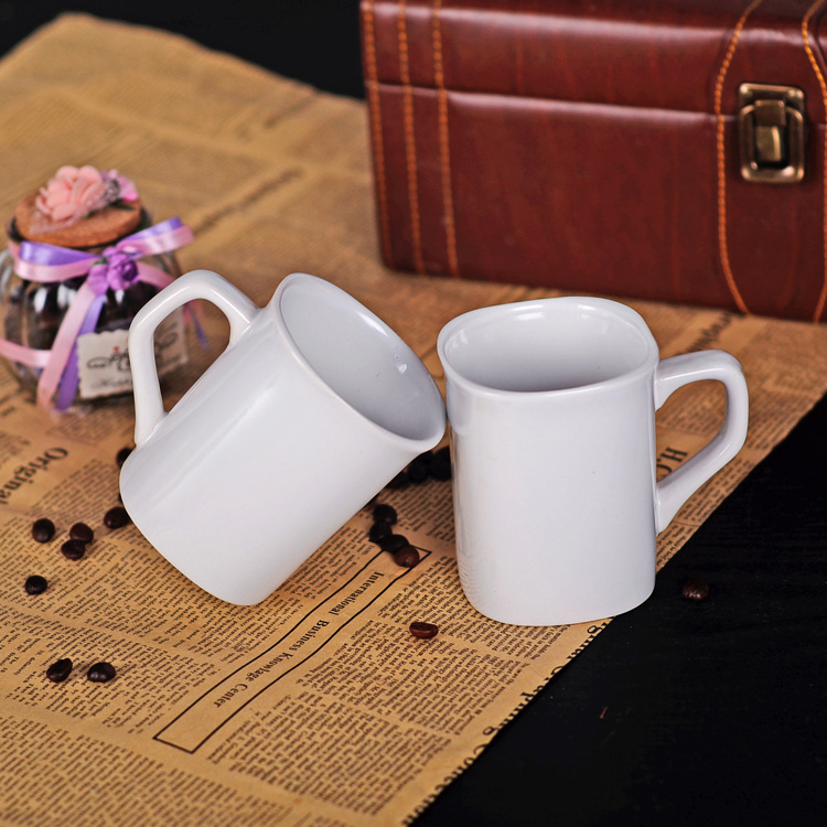 创意直身马克杯广告促销礼品杯子定制logo赠品水杯实用百货陶瓷杯