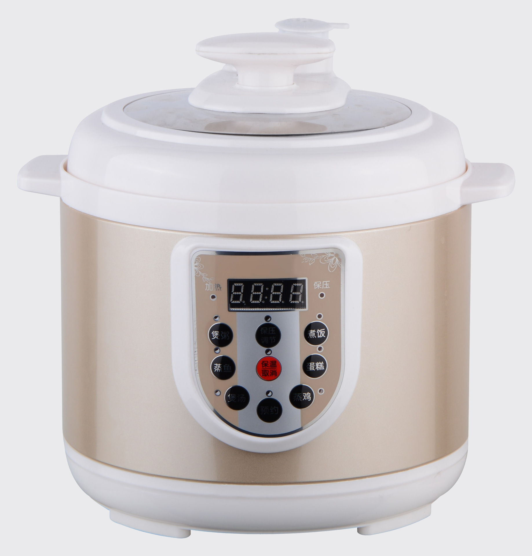 供应2l家用智能电压力锅 厂家直销 新飞电压力锅批发