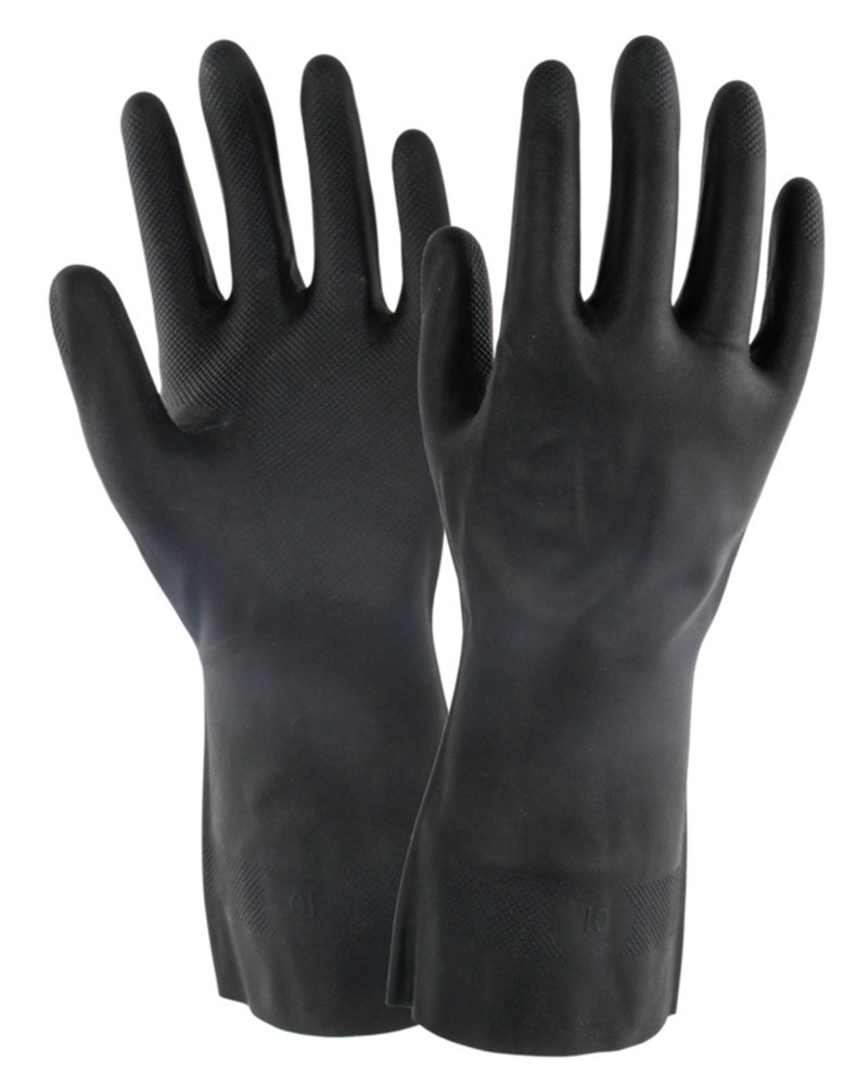 海太尔10-227耐酸碱手套 氯丁橡胶防化 石油化工手套 批发直销