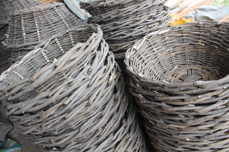 供应白蜡条抬筐图铁路工务段石料筐枝条筐