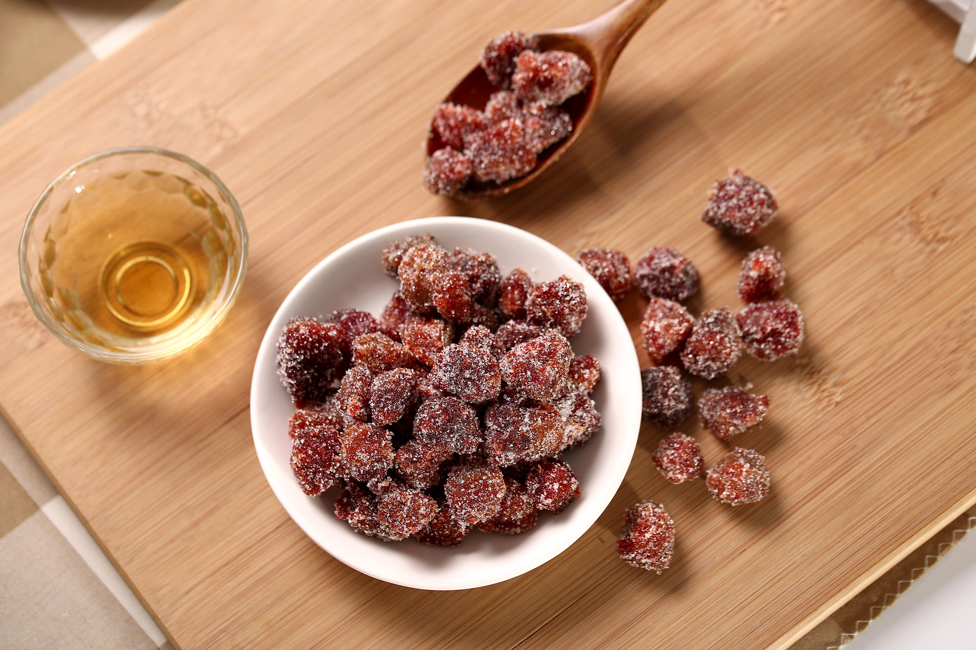 念她 蜜饯 果脯 开胃零食多色包装袋冰糖杨梅250g 一件.