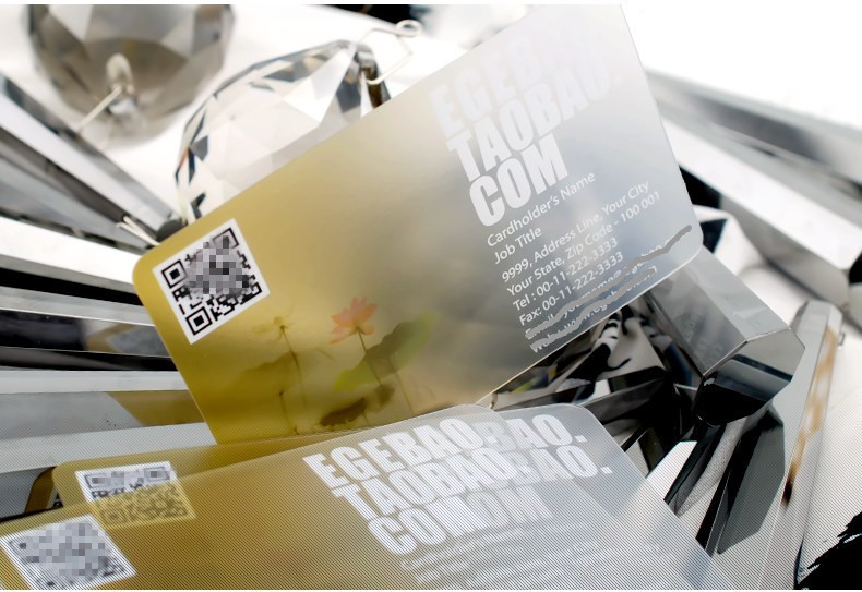 深圳创新佳直销 创意pvc磨砂透明卡超薄磨砂半透明卡高档卡片定制