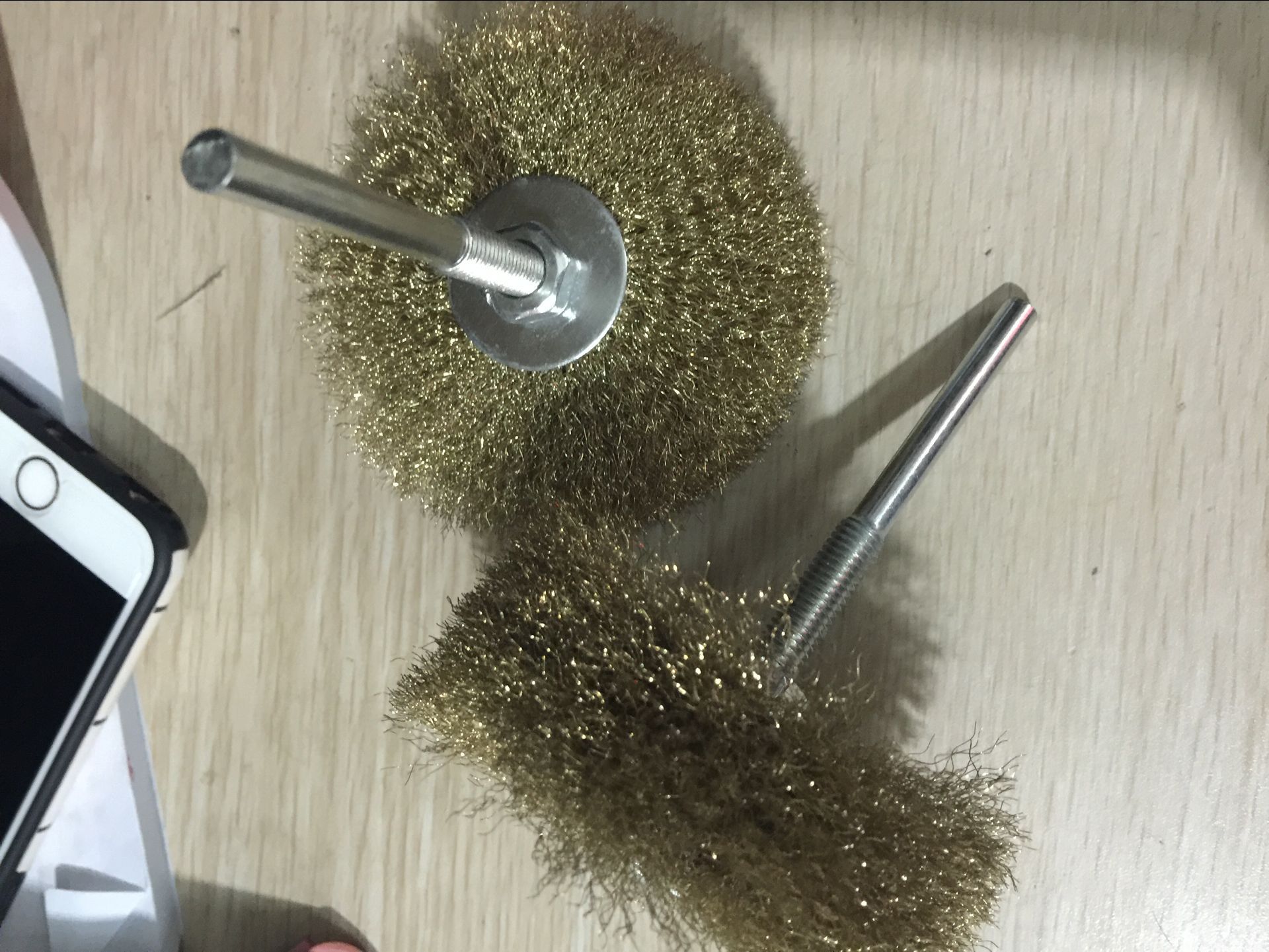 钢丝花头 带杆钢丝磨头 家具木雕根雕抛光