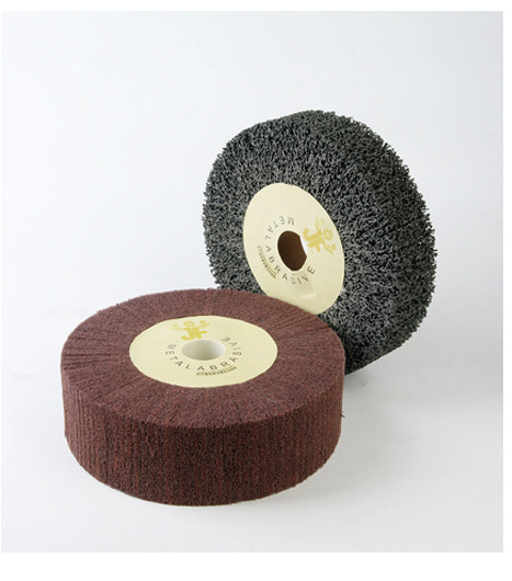 厂家批发jf鹰骏百洁布轮抛光尼龙轮飞翼轮尼龙拉丝轮抛光轮